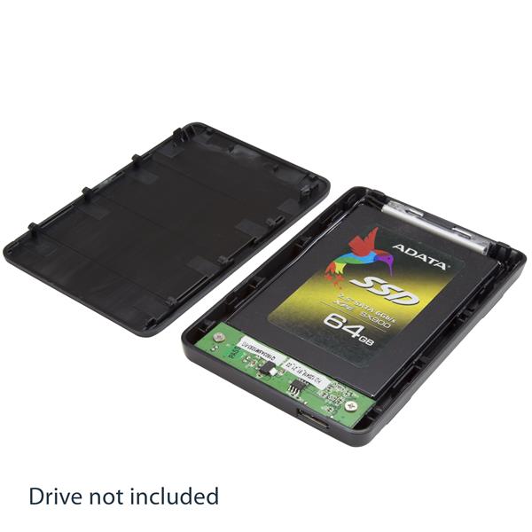 Startech.com S2510BPU33 Box esterno hard disk SATA III SSD da 2.5