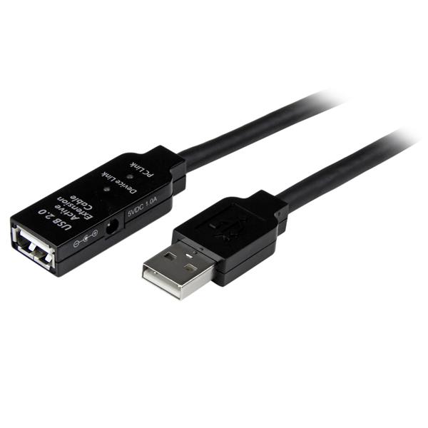 Startech.com USB2AAEXT35M Cavo di estensione Active USB 2.0 35 m - M/F (USB2AAEXT35M)