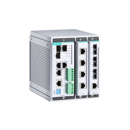 Compact Modular Managed Ethernet Switch EDS-600 11-port T Moxa EDS-611-T