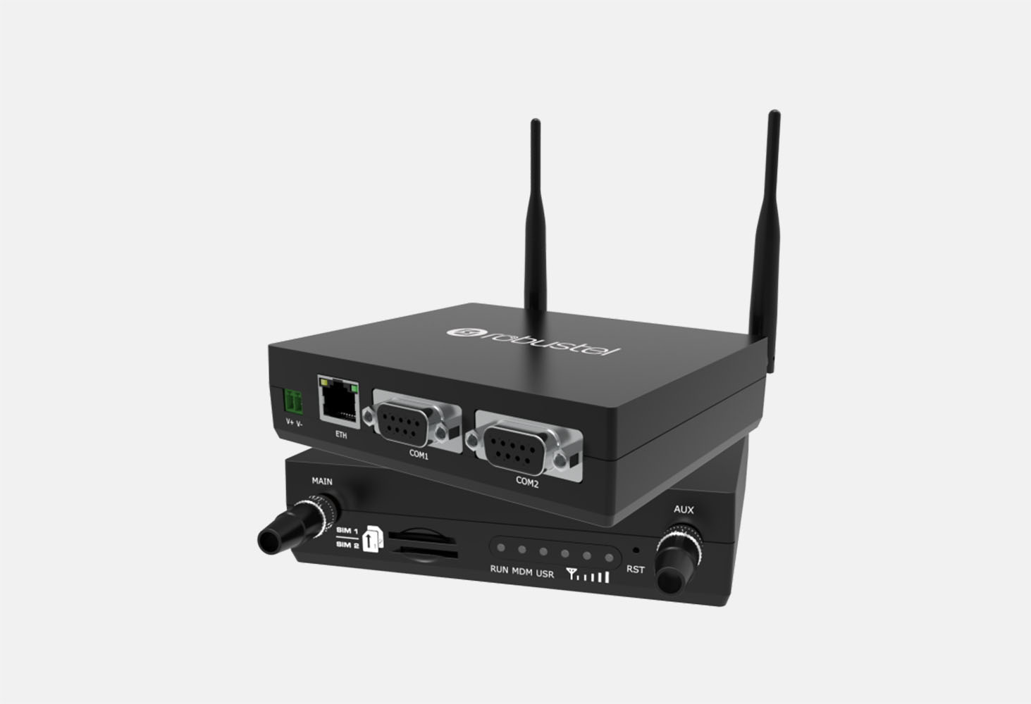 ROUTER R1500-4L B041701: LTE CAT4 EMEA+SEA, 2xSIM, 2xRS232, 1xEth, 9~36