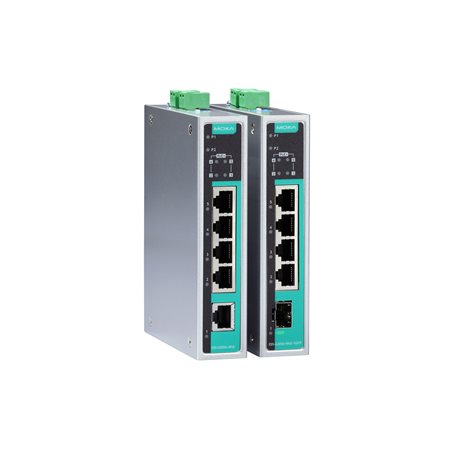 PoE Unmanaged EDS-G200P 5-port Moxa EDS-G205A-4PoE-1GSFP