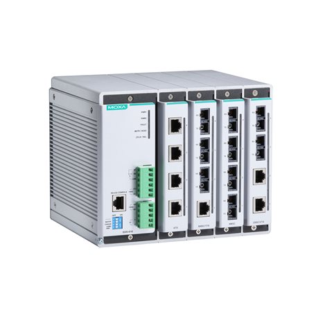 Compact Modular Managed Ethernet Switch EDS-600 16-port T Moxa EDS-616-T