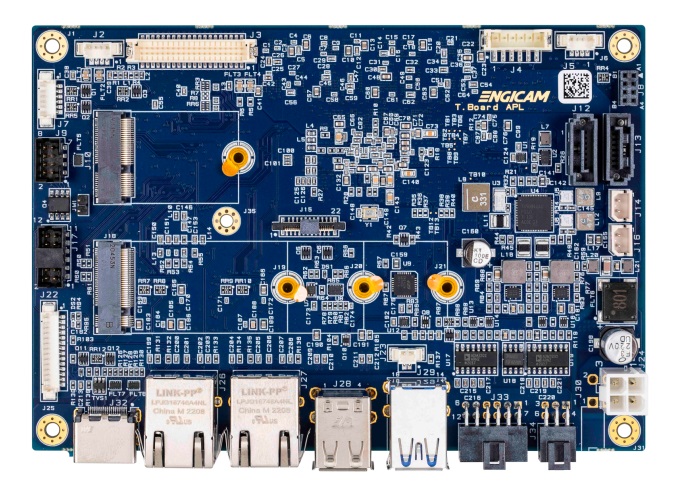 ENGICAM  T.BOARD APL High Performance 3.5’’ Single Board Computer based on Intel Atom® Apollo Lake processor series