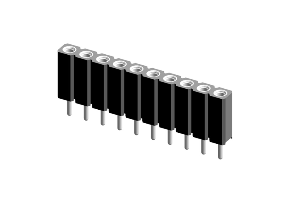 CONNETTORE 801-87-010-10-001101 STRIP P2.54MM 10