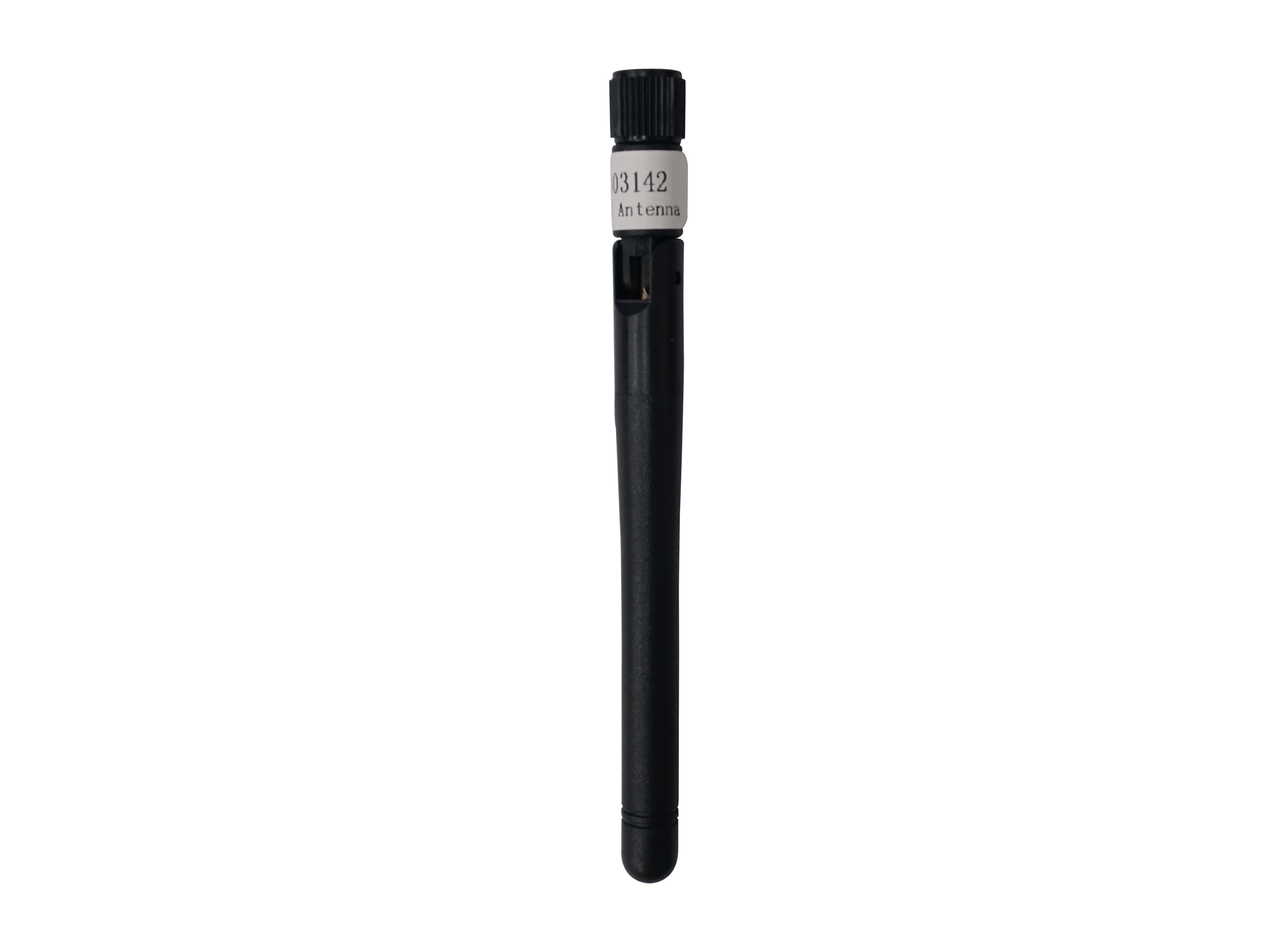 ROBUSTEL E003142 Antenna E003142: WiFi Dual-band Rubber Antenna, RP-SMA-M, 2400-2500/5150 ~ 5850 MHz, 2.4G:2 5G:3dBi