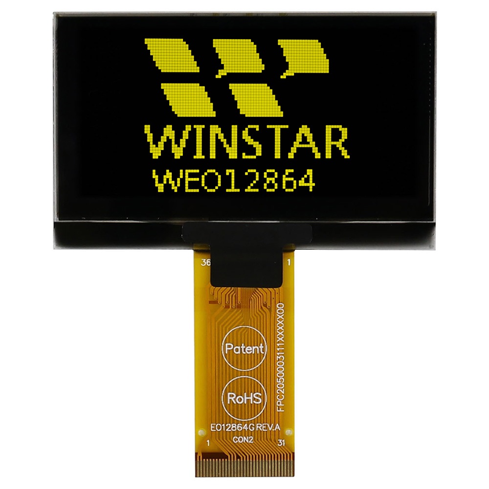 LCD Display Winstar WEO012864GLPP3N00000