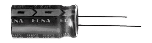 Radial aluminum electrolytic capacitor ELNA RE3-50V102MI6#B