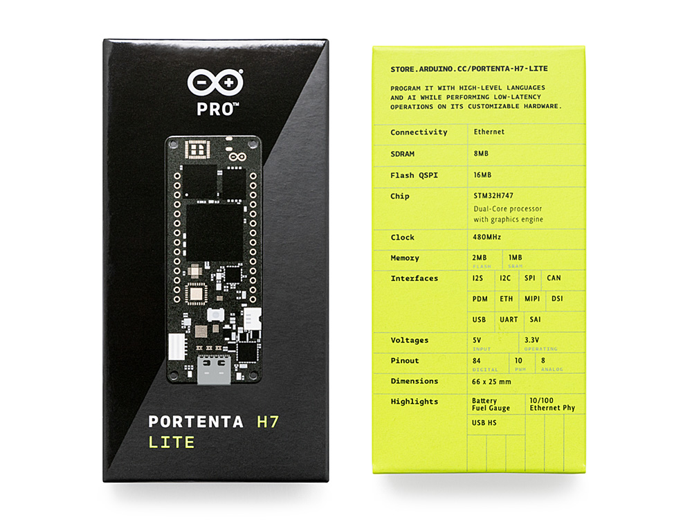 Arduino ABX00045 Portenta H7 Lite