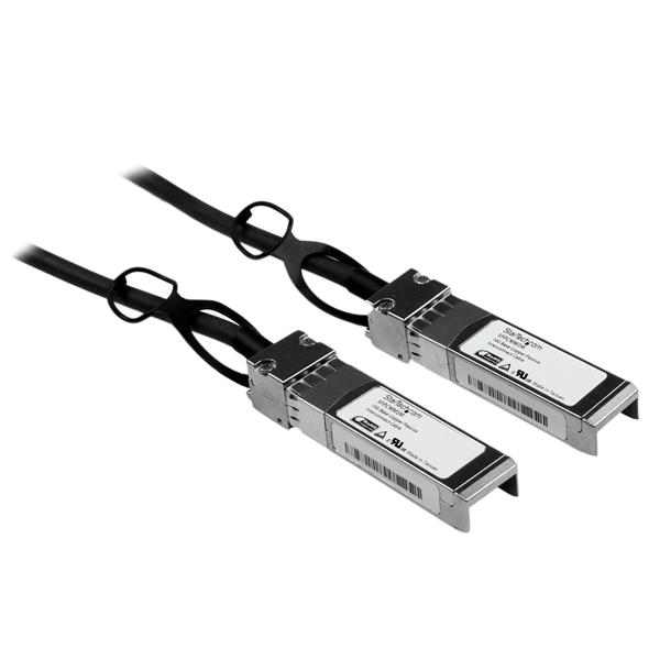 Startech.com SFPCMM3M Cavo SFP-H10GB-CU1M SFP compatibile Cisco + 10-Gigabit Ethernet Cavo passivo a connessione diretta Twinax - 3m (SFPCMM3M)