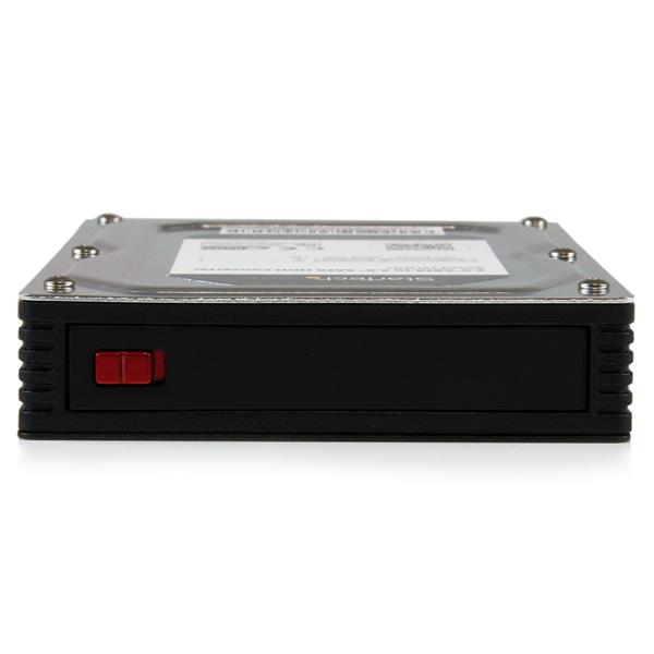 Startech.com 25SAT35HDD 2.5" to 3.5" SATA HDD/SSD Adapter Enclosure - External Hard Drive Converter with HDD/SSD Height up to 12.5mm (25SAT35HDD)