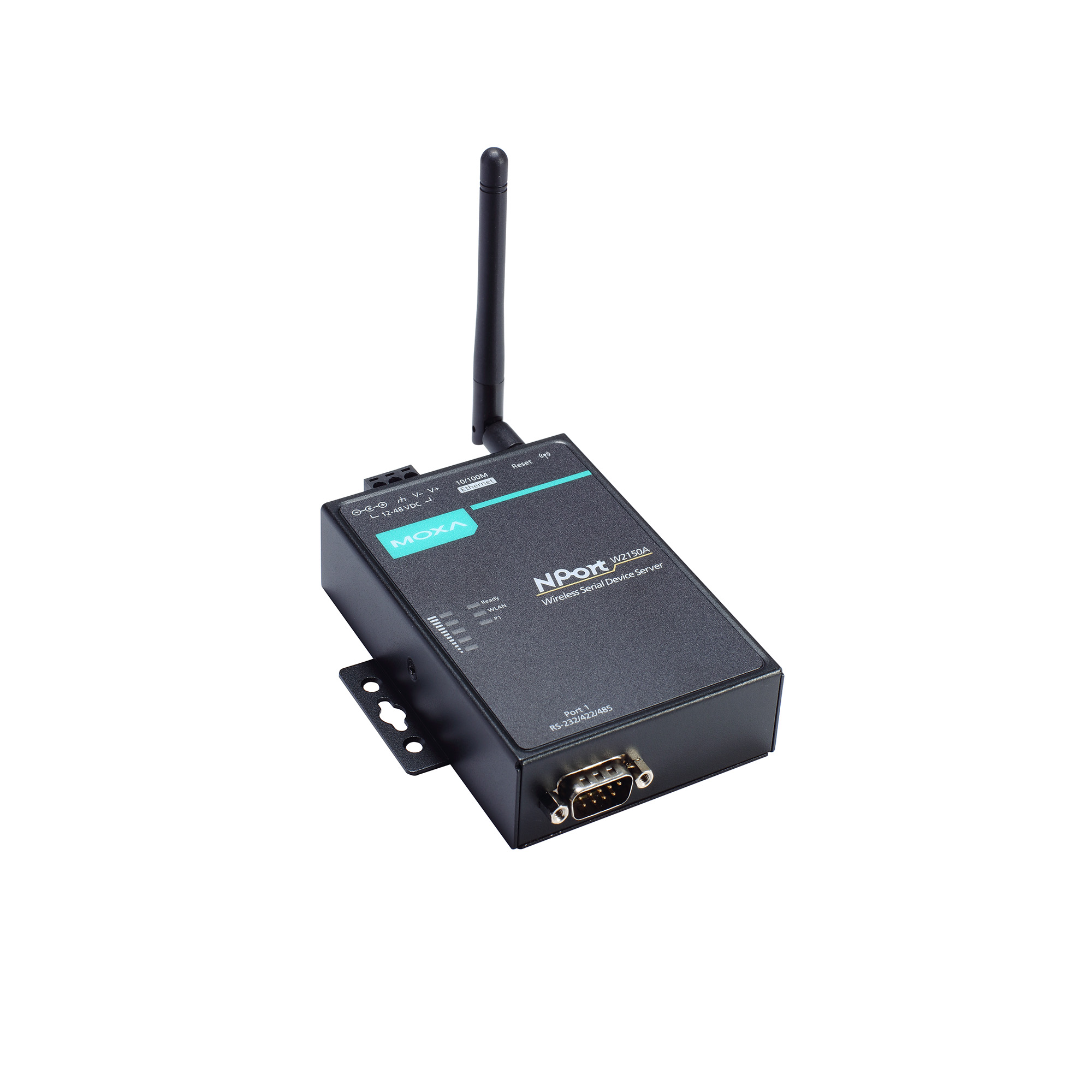 1 Port Wireless Device Server, 3-in-1, 802.11a/b/g/n WLAN?EU band, 12-48 VDC, 0 to 55℃, W/Adaptor