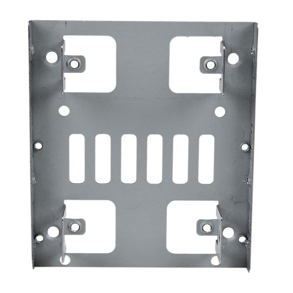Startech.com BRACKET25X2 Staffa per doppio HDD da 2,5" a 3,5” per HDD SATA