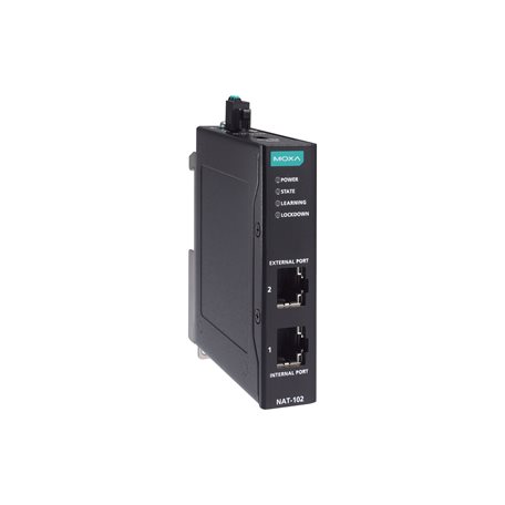 Secure NAT Box NAT-102 2-port Moxa NAT-102-T