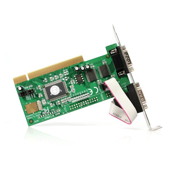 Scheda seriale PCI a 2 porte RS-232 con 16550 UART