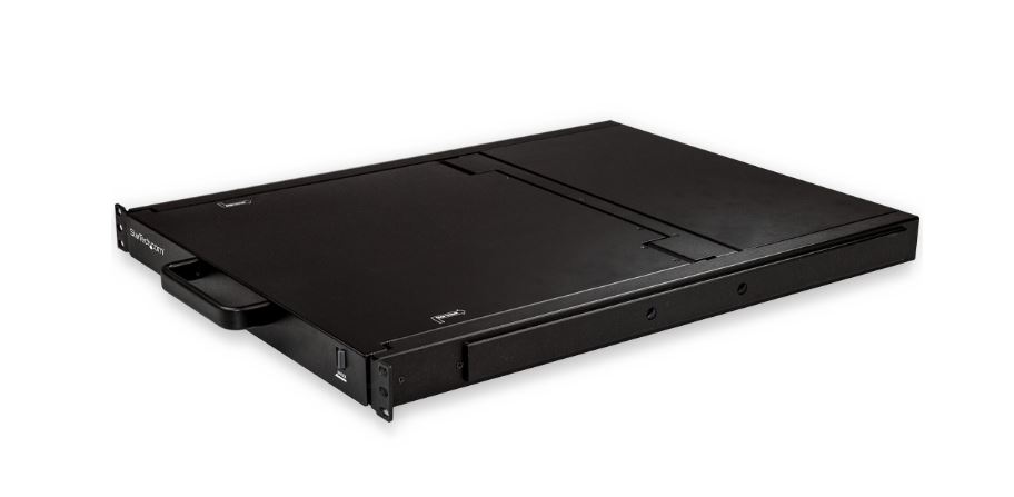 Startech.com RKCONS1708K 8 Port Rackmount KVM Console w/ 6ft Cables - Integrated KVM Switch w/ 17" LCD Monitor - Fully Featured 1U LCD KVM Drawer- OSD KVM - Durable 50,000 MTBF - USB + VGA Support (RKCONS1708K)
