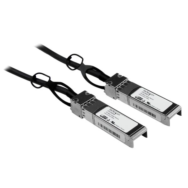 Startech.com SFPCMM1M Cavo SFP-H10GB-CU1M SFP compatibile Cisco + 10-Gigabit Ethernet Cavo passivo a connessione diretta Twinax - 1 m (SFPCMM1M)