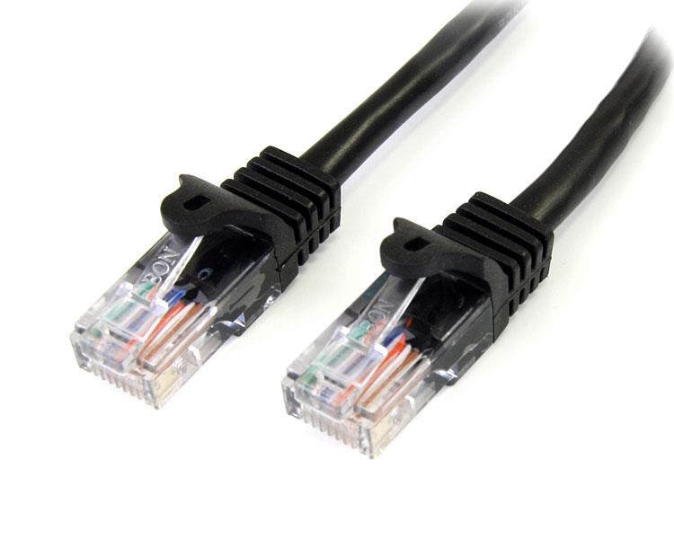 CAVO 45PAT5MBK PATCH LAN RJ45 5M NERO