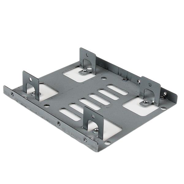Startech.com BRACKET25X2 Staffa per doppio HDD da 2,5" a 3,5” per HDD SATA