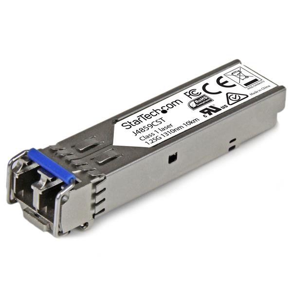 Startech.com J4859CST HPE J4859C Compatible SFP Module - 1000BASE-LX - 1GbE Single Mode (SMF)/Multi Mode (MMF) Fiber Optic Transceiver - 1GE Gigabit Ethernet SFP - LC 10km - 1310nm - DDM HPE 1400 (J4859CST)