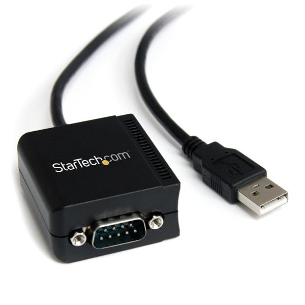 Startech.com ICUSB2321FIS Cavo adattatore USB FTDI RS-232 a seriale 1 porta, isolamento ottico (ICUSB2321FIS)