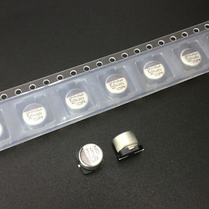 SMD electrolytic capacitor ELNA RVZ-16V101MF61U-R2