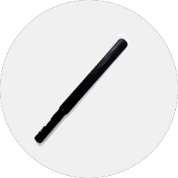 4G Cellular Rubber Antenna E003220: 700MHz-960MHz/1710MHz-2690MHz, SMA-M