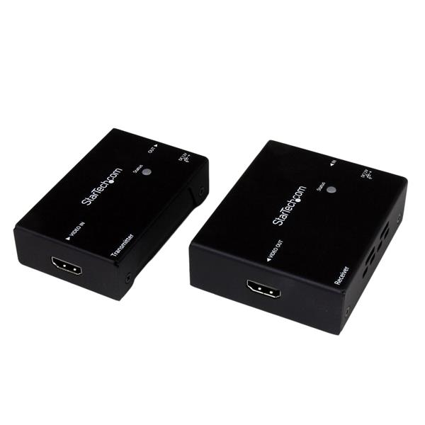 Startech.com ST121HDBTE Extender HDMI via CAT5e/ CAT6 HDbaseT da 70m - 4K fino a 35m 1080p fino a 70m - Kit trasmettitore e ricevitore video HDMI con alimentazione via cavo (POC) (ST121HDBTE)