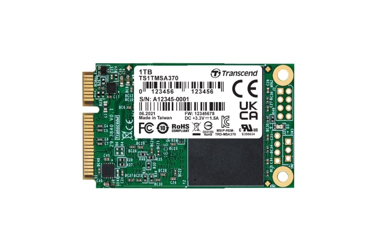 MEMORIA 1TB, mSATA SSD, SATA3, MLC TS1TMSA370