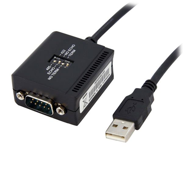 Startech.com ICUSB422 Adattatore per cavo seriale USB professionale RS422/485 da 1,8 m con ritenzione COM (ICUSB422)