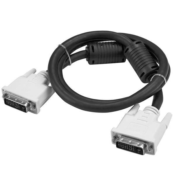 Startech.com DVIDDMM1M Cavo DVI-D Dual Link per Monitor M/M - Cavo DVI-D per monitor Digitali maschio maschio a 25 pin 2560 x 1600 - 1m