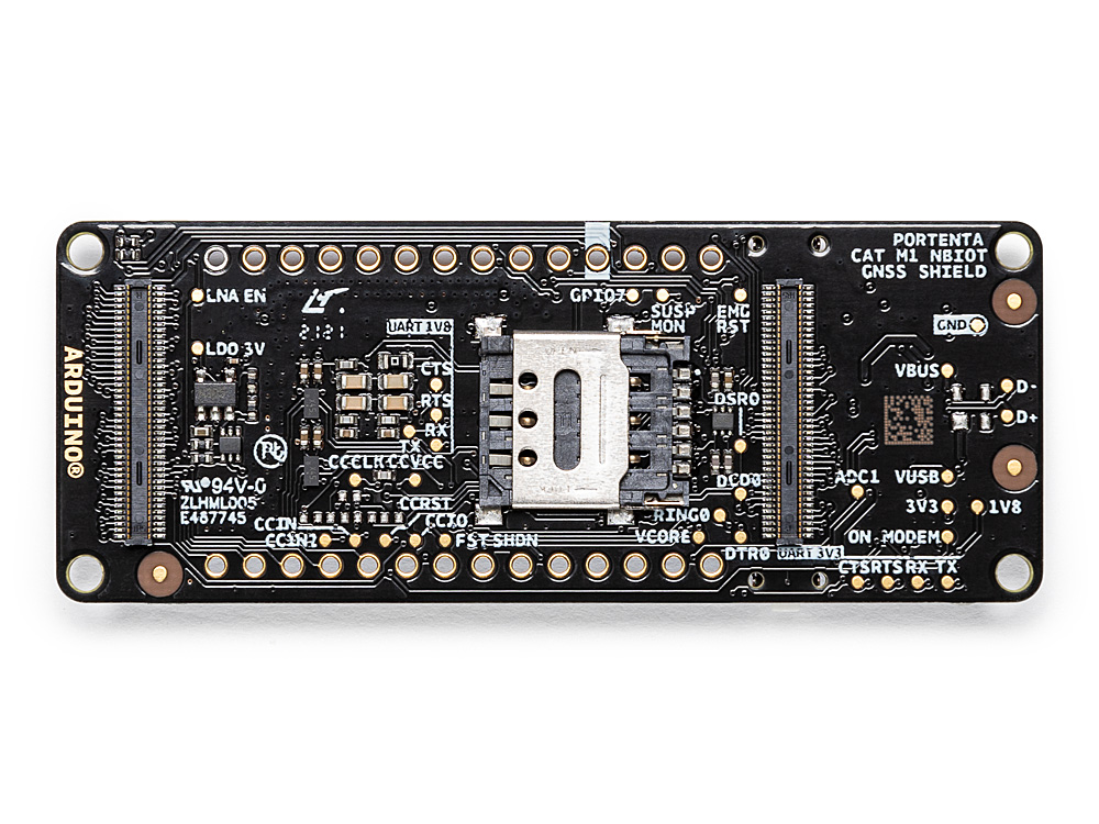 Arduino ASX00027 Portenta CAT.M1/NB IoT GNSS Shield ASX00