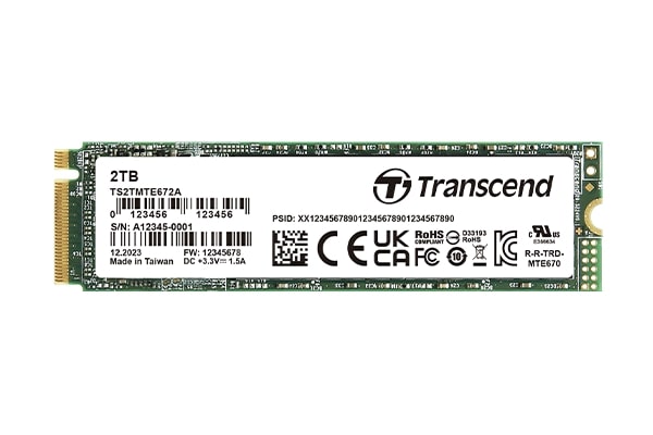 M.2 Card Memory Transcend TS128GMTE672A-I | Melchioni Electronics
