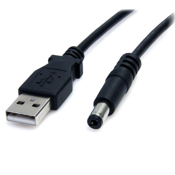 Startech.com USB2TYPEM2M Cavo di alimentazione 5V USB a barilotto tipo M 2m (USB2TYPEM2M)