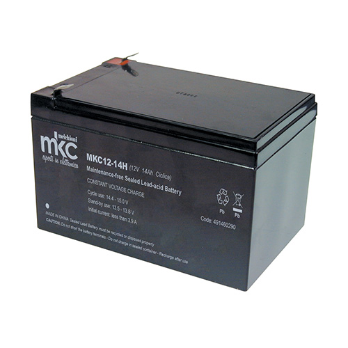 Batteria al piombo ricaricabile 12V 14Ah ciclica MKC