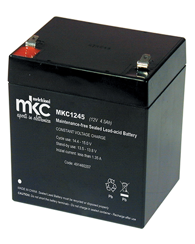 MKC MKC1245 |Lead Battery 12V 4v5Ah