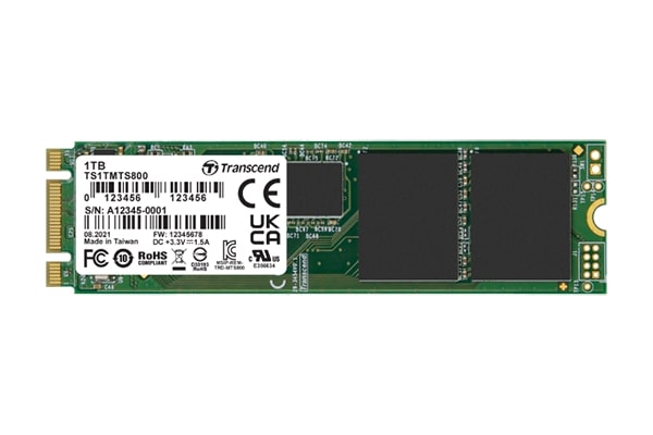 MEMORIA 256GB, M.2 2280 SSD, SATA3  B+M Key, MLC, Wide Temp. TS256GMTS80