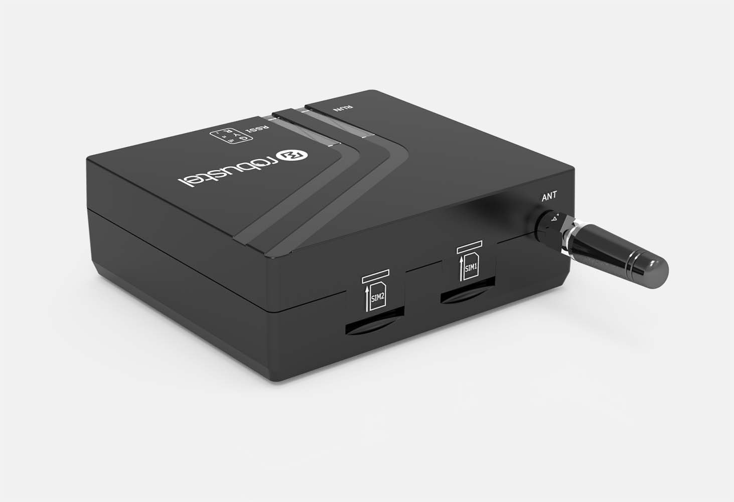 Cellular MODEM M1200-4L B033701: LTE CAT4 ANZ+LATAM, 2xSIM, 1xRS232, 1x