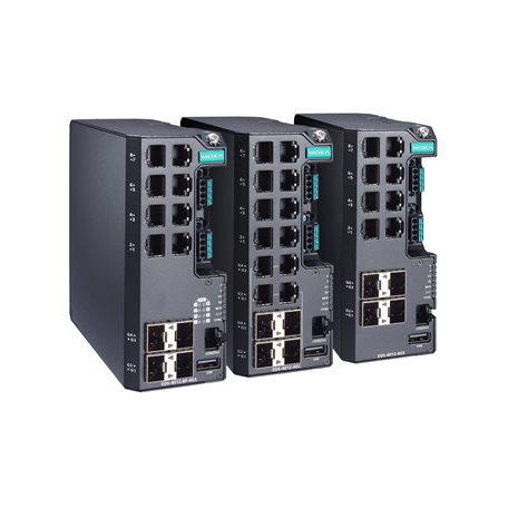 EDS Managed EDS-4000 12-port T Moxa EDS-4012-4GC-HV-T