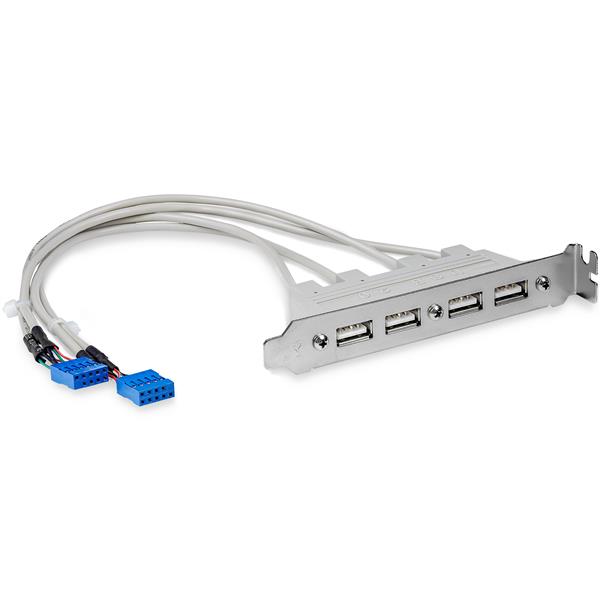 ACCESSORIO USBPLATE4 BRACKET 4 USB 2.0 FULLSIZE