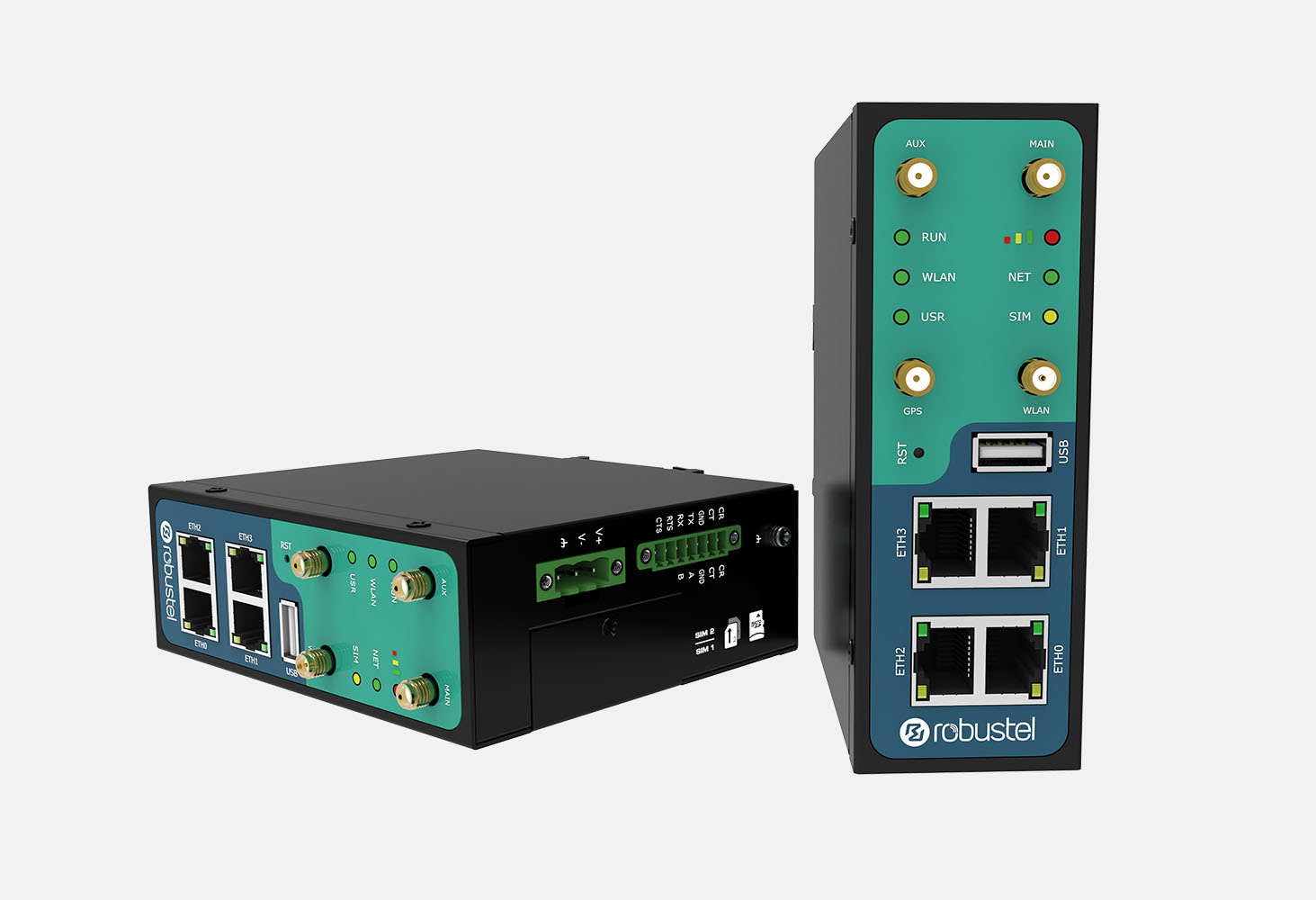 ROUTER R3000-Q4LB B019744: 450Mhz EMEA+SEA, WiFi, 2xSIM, 4xEth, 1xRS232