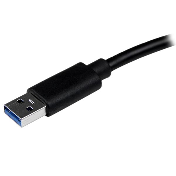 Startech.com USB31000SPTB Adattatore Ethernet USB 3.0 a RJ45 - Adattatore di rete USB 3.0 NIC con porta USB Passthrough integrata (USB31000SPTB)