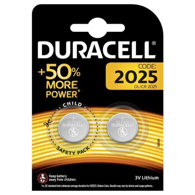 Duracell Electronics CR2025