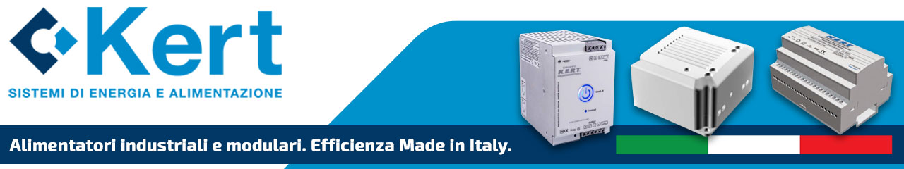 Alimentatori industriali e modulari. Efficienza e vero Made in Italy.