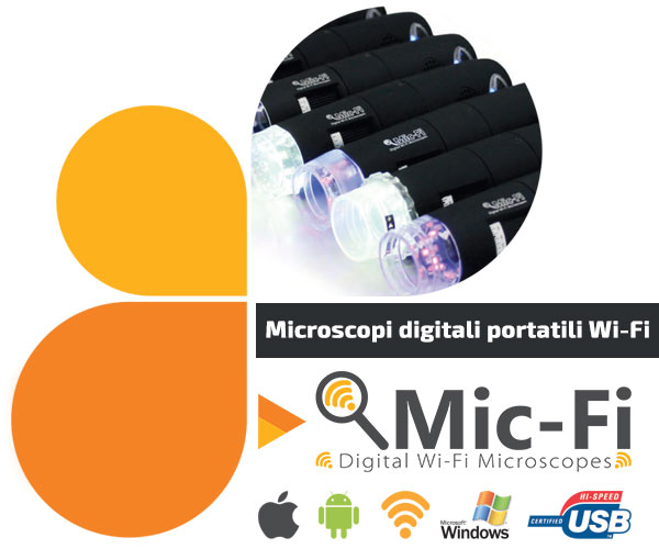 Microscopi digitali portatili WiFi