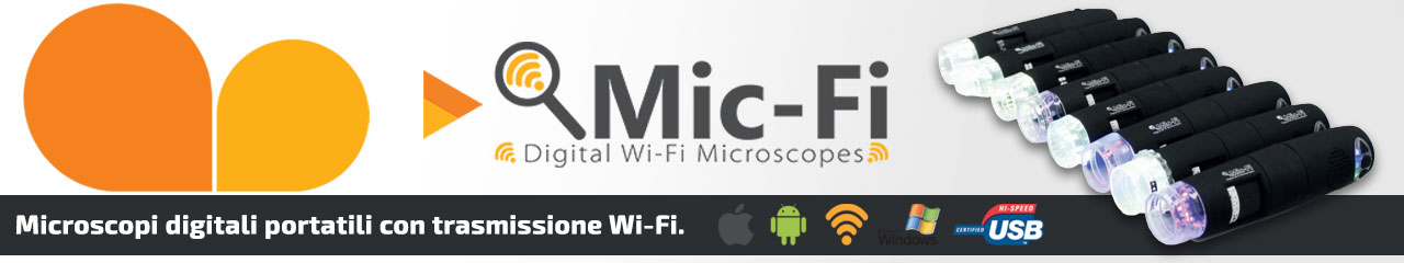 Microscopi digitali portatili WiFi