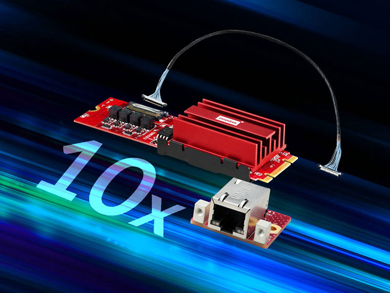 The World’s First M.2 10GbE LAN Module by Innodisk