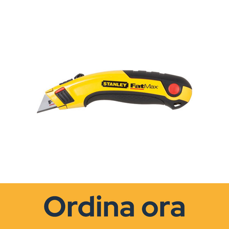 Coltello a lama retrattile Stanley Fatmax 6-5/8"